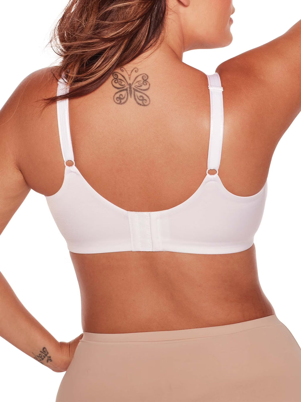 Bali Womens One Smooth U Smoothing & Concealing Bra, Style DF3W11