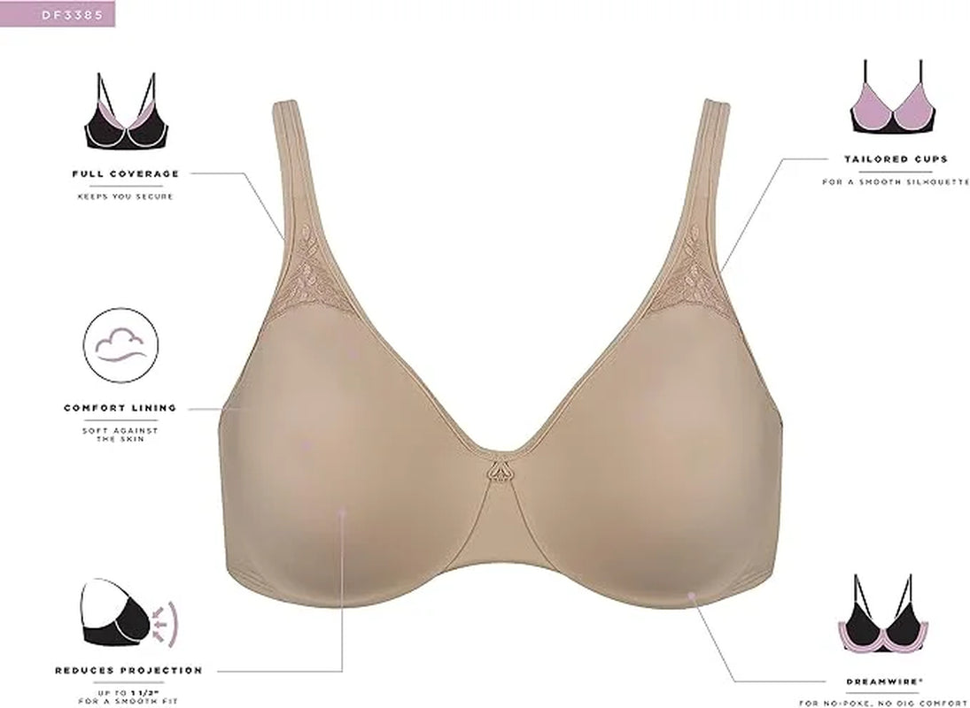 Bali Women'S Passion for Comfort Minimizer Bra, Style DF3385