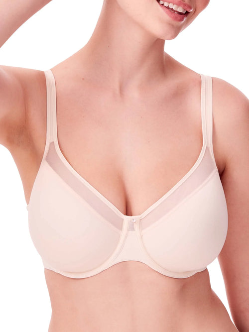 Women'S Bali 3439 One Smooth U Ultra Lite Neckline Bra (Light Beige 36C)