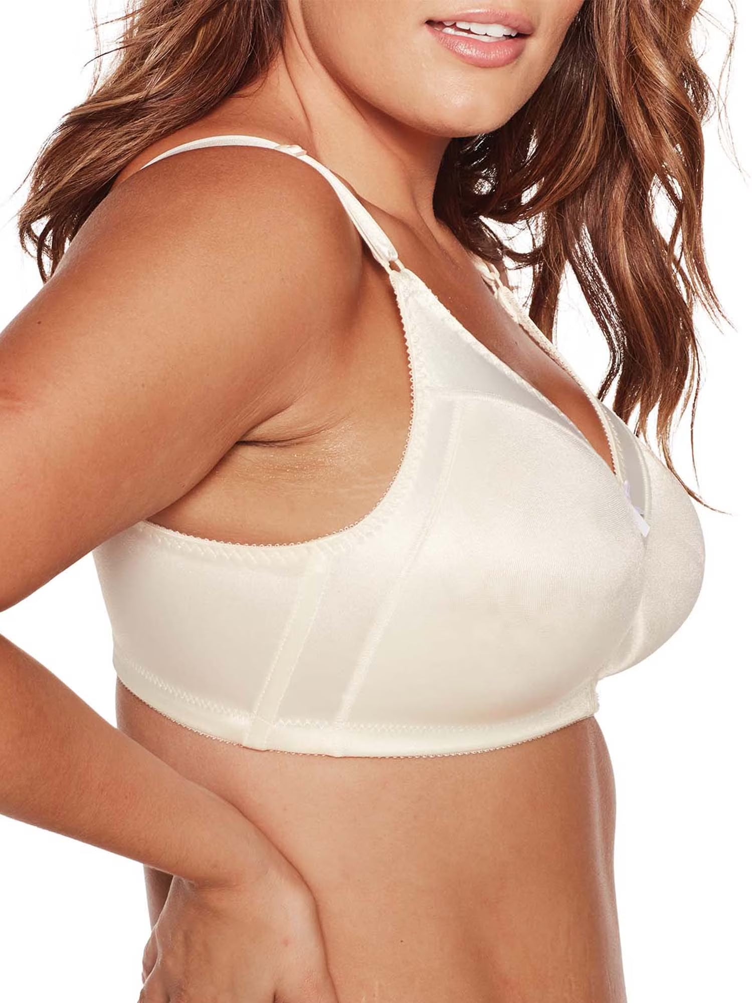 Bali Double Support Wireless Bra Cream 38B