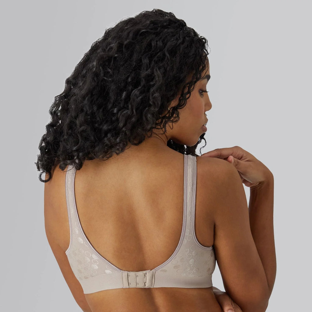 Bali Comfort Revolution Shaping Wireless Bra DF3488 Color: Rosy Red Tropic Size: X LARGE