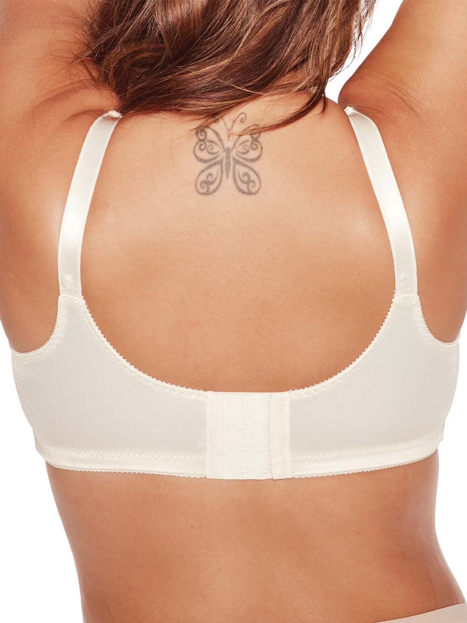 Bali Double Support Wireless Bra Cream 38B